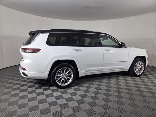 Bright White Clearcoat 2021 Jeep Grand Cherokee L Summit