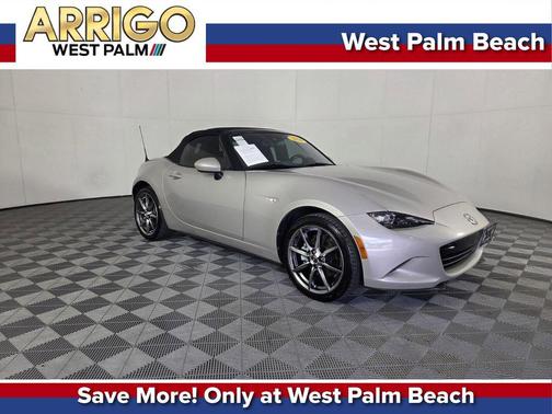 Platinum Quartz Metallic 2022 Mazda MX-5 Miata Grand Touring
