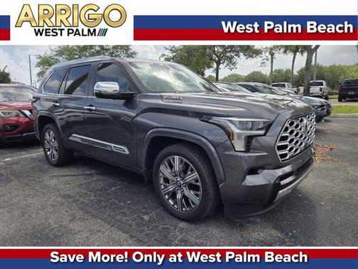 Magnetic Gray Metallic 2025 Toyota Sequoia 1794 Edition