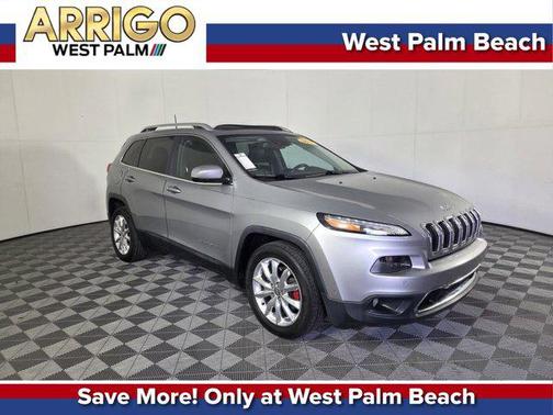 Billet Silver Metallic Clearcoat 2017 Jeep Cherokee Limited