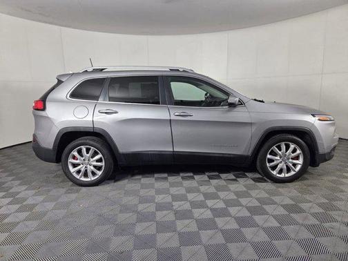 Billet Silver Metallic Clearcoat 2017 Jeep Cherokee Limited