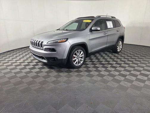 Billet Silver Metallic Clearcoat 2017 Jeep Cherokee Limited