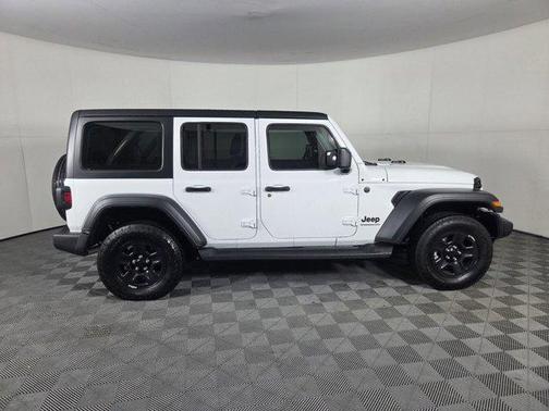 Bright White Clearcoat 2024 Jeep Wrangler Sport