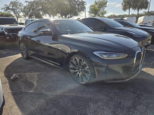 Black Sapphire Metallic 2022 BMW 430 Gran Coupe i