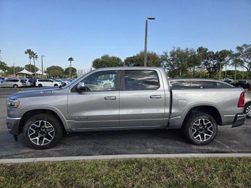 Billet Silver Metallic Clearcoat 2025 RAM 1500 Laramie