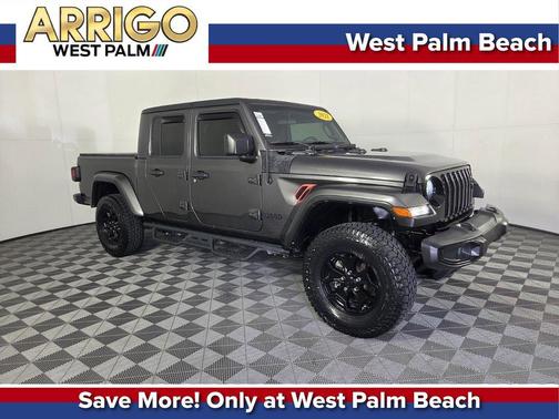 Granite Crystal Metallic Clearcoat 2021 Jeep Gladiator Willys 4x4