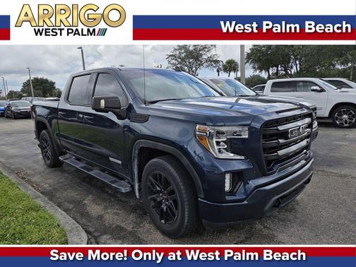 Pacific Blue Metallic 2022 GMC Sierra 1500 Elevation