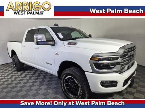 Bright White Clearcoat 2026 RAM 2500 Laramie Crew Cab 4x4 6'4' Box