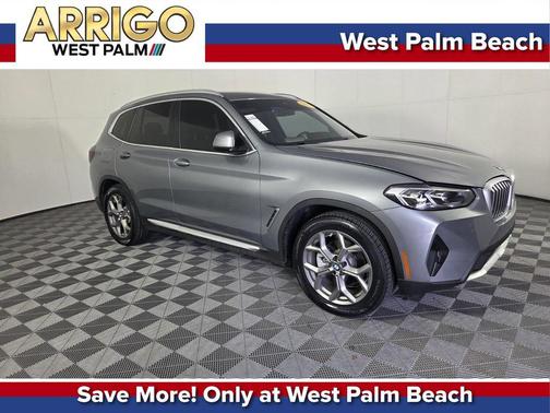 Gray Metallic 2024 BMW X3 sDrive30i