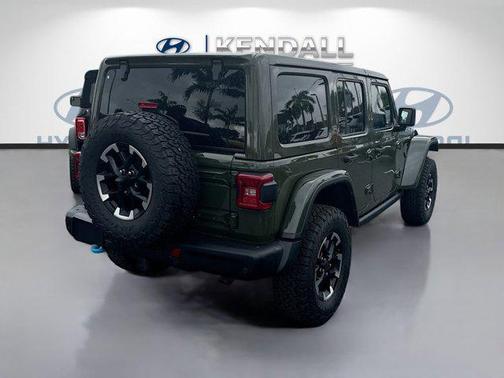 Sarge Green Clearcoat 2024 Jeep Wrangler 4xe Rubicon X