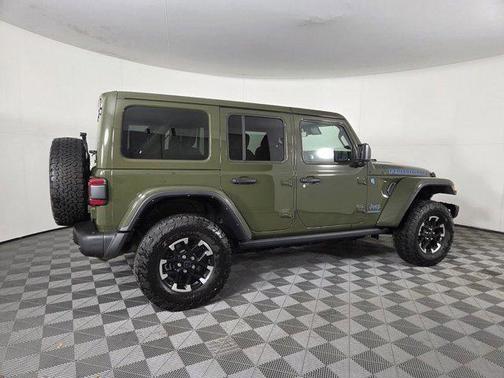 Sarge Green Clearcoat 2024 Jeep Wrangler 4xe Rubicon X