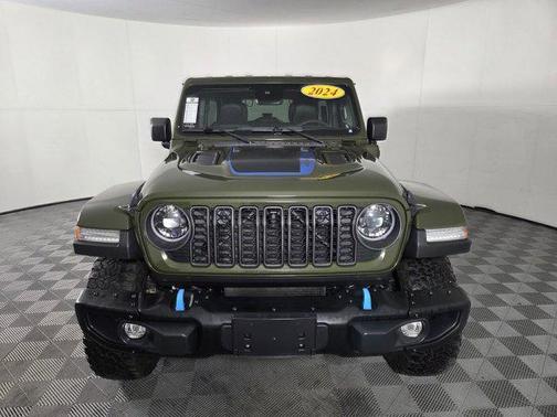 Sarge Green Clearcoat 2024 Jeep Wrangler 4xe Rubicon X
