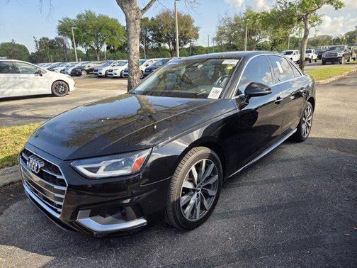 Brilliant Black 2020 Audi A4 40 Premium