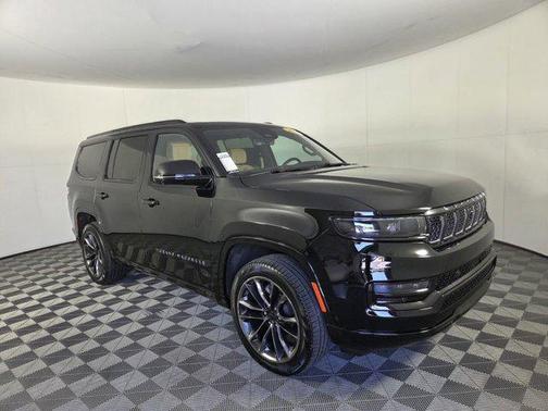 Diamond Black Crystal Pearlcoat 2025 Jeep Grand Wagoneer Series III Obsidian 4x4