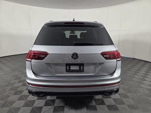 Silver Metallic 2023 Volkswagen Tiguan 2.0T SE R-Line Black