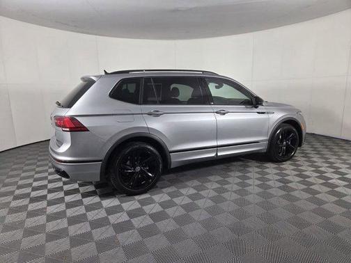 Silver Metallic 2023 Volkswagen Tiguan 2.0T SE R-Line Black
