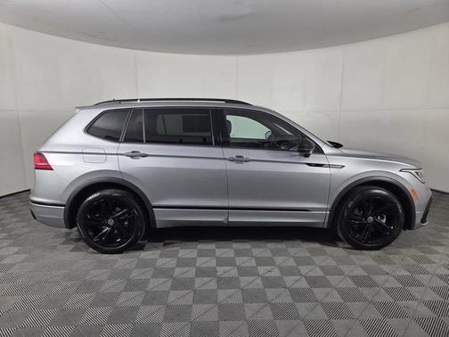 Silver Metallic 2023 Volkswagen Tiguan 2.0T SE R-Line Black