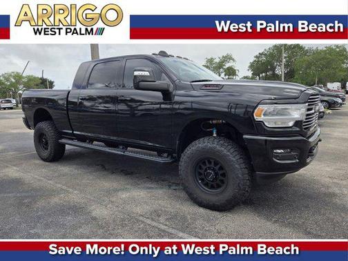 Diamond Black Crystal Pearlcoat 2023 RAM 2500 Laramie Mega Cab 4x4 6'4' Box