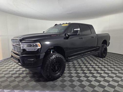 Diamond Black Crystal Pearlcoat 2023 RAM 2500 Laramie Mega Cab 4x4 6'4' Box