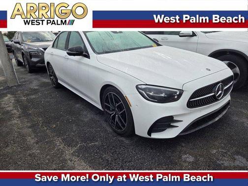 White 2022 Mercedes-Benz E-Class E 350