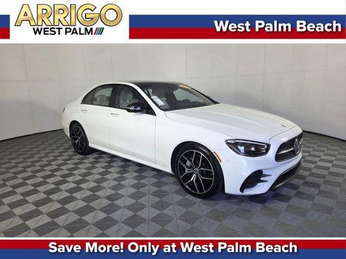 White 2022 Mercedes-Benz E-Class E 350