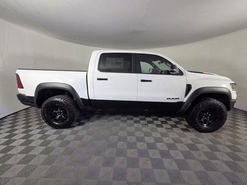 Bright White Clearcoat 2026 RAM 1500 RHO Crew Cab 4x4 5'7' Box