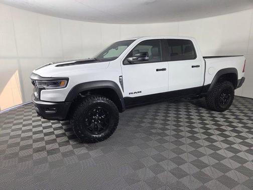 Bright White Clearcoat 2026 RAM 1500 RHO Crew Cab 4x4 5'7' Box