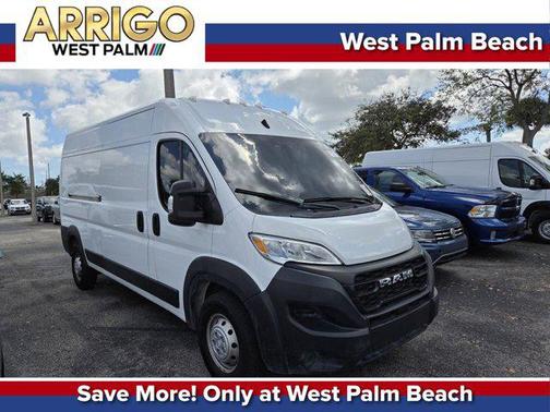 Bright White Clearcoat 2023 RAM ProMaster 2500 High Roof