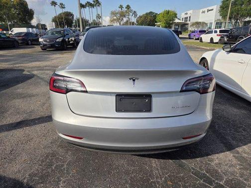 Silver 2018 Tesla Model 3 Long Range
