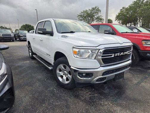 Bright White Clearcoat 2021 RAM 1500 Big Horn/Lone Star