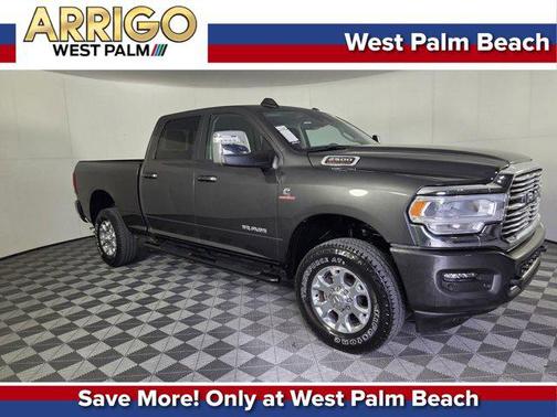 Granite Crystal Metallic Clearcoat 2024 RAM 2500 Laramie Crew Cab 4x4 6'4' Box
