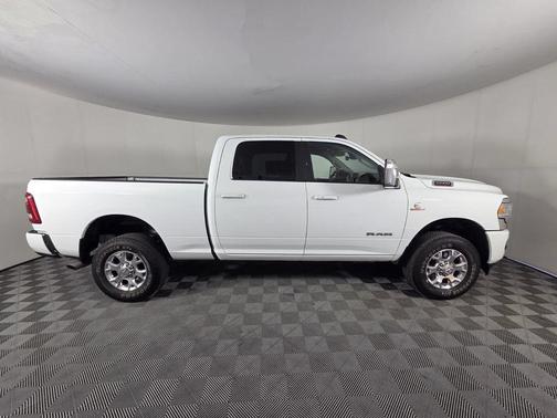 Bright White Clearcoat 2024 RAM 2500 Laramie Crew Cab 4x4 6'4' Box