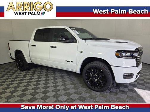Bright White Clearcoat 2026 RAM 1500 Laramie