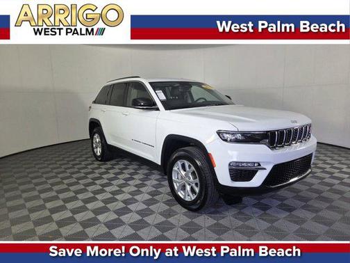 Bright White Clearcoat 2023 Jeep Grand Cherokee Limited