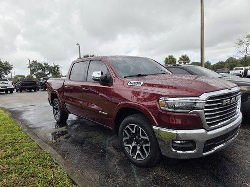 Delmonico Red Pearlcoat 2025 RAM 1500 Laramie