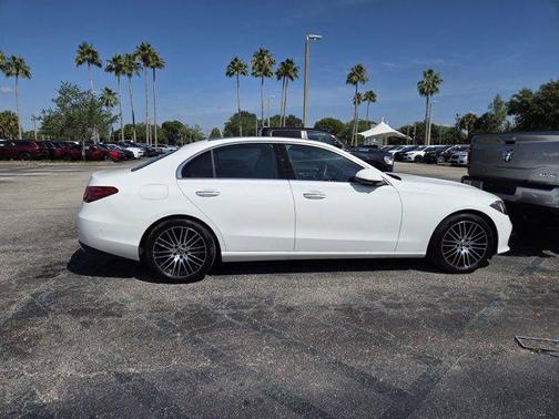 White 2025 Mercedes-Benz C-Class C 300