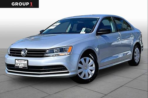 Moonrock Silver Metallic 2016 Volkswagen Jetta 1.4T S w/Technology