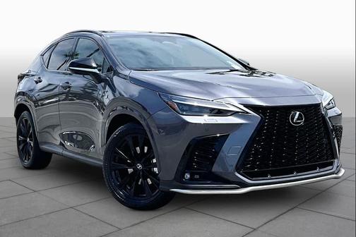 Cloudburst Gray 2024 Lexus NX 450h+ F SPORT Handling