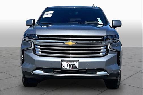 Satin Steel Metallic 2021 Chevrolet Tahoe 2WD High Country