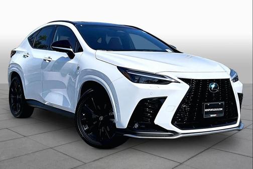 Ultra White 2026 Lexus NX 450h+ F SPORT Handling