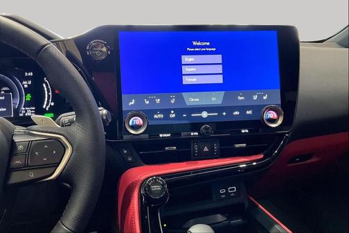Ultra White 2026 Lexus NX 450h+ F SPORT Handling