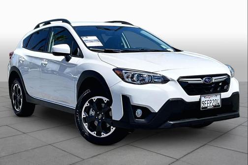 Crystal White Pearl 2023 Subaru Crosstrek Premium