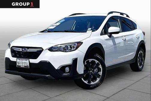 Crystal White Pearl 2023 Subaru Crosstrek Premium