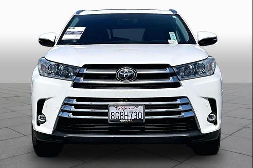 Blizzard Pearl 2019 Toyota Highlander Limited Platinum