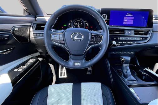 Ultra White 2024 Lexus ES 300h F SPORT Handling