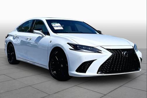 Ultra White 2024 Lexus ES 300h F SPORT Handling