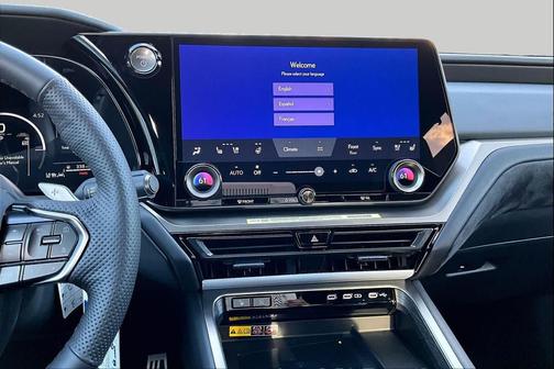 Celestial Silver Metallic 2026 Lexus TX 500h F SPORT Premium