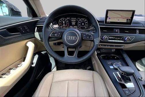Brilliant Black 2018 Audi A4 2.0T Premium Plus