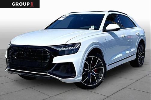 Carrara White 2023 Audi Q8 55 Premium Plus