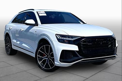 Carrara White 2023 Audi Q8 55 Premium Plus